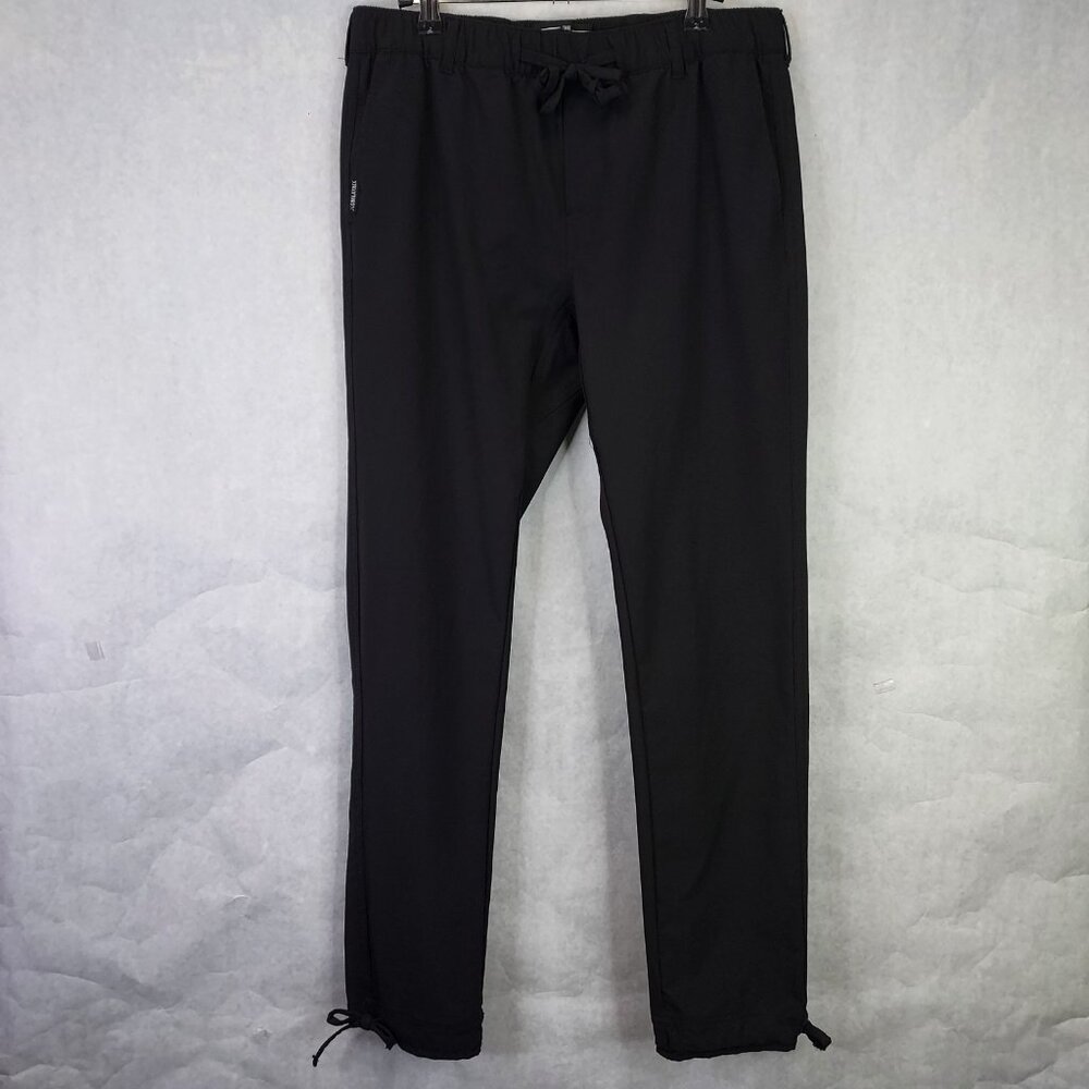 Coalatree Trailhead Adventure Hiking Pant Men L Slim Black Nylon Ripstop Outdoor